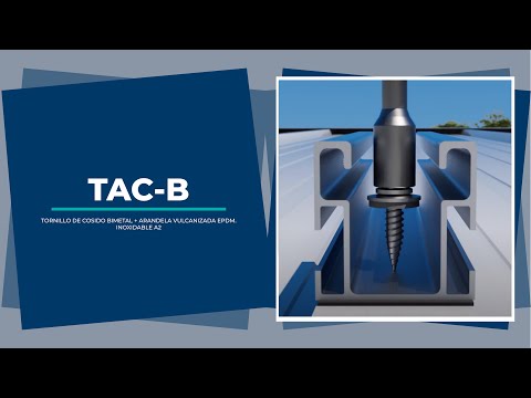 Youtube 1 - TAC BIMETAL + ARVUL A2 - Direct fixing accessories for solar panels installation. 