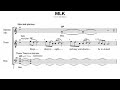 MLK U2 Arr Bob Chilcott Score Video mp3