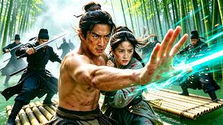 少女被刺客追殺命懸一線，不料被神秘小夥救下，一招扭轉戰局！#movie  #drama  #kungfu