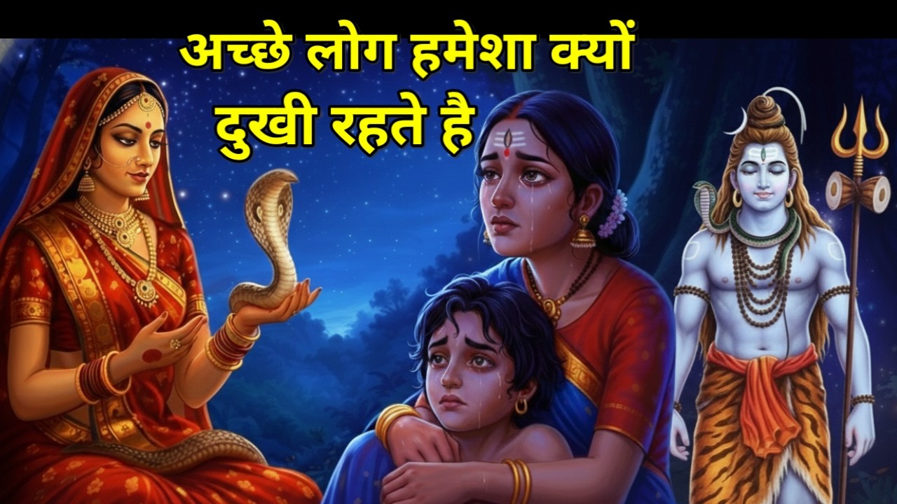 अच्छे लोग हमेशा दुःखी क्यों रहते हैं भगवान श्री कृष्ण कहते हैं। krishna motivational story