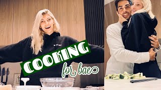 Cooking for Bae! | Healthy Dinner Recipe | Devon Windsor Details