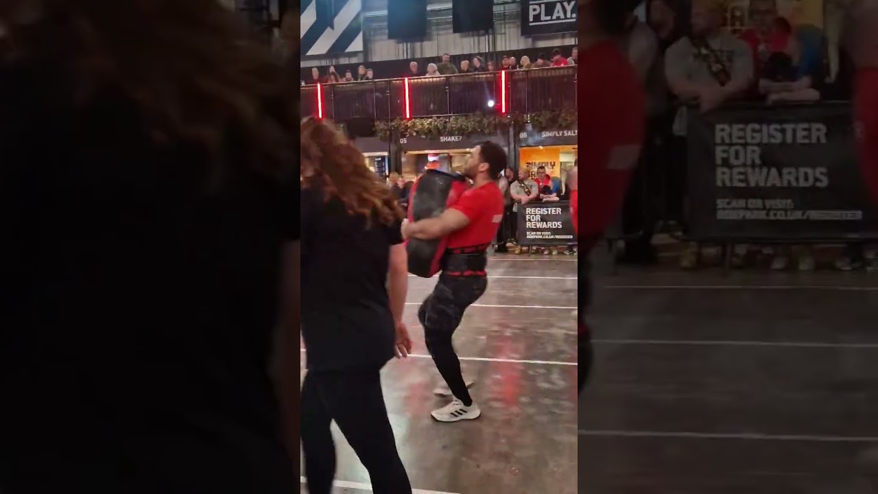 England's Strongest Natural Man Event 3 - Hussabag for MAX Distance