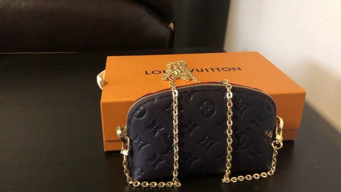 Turn a Louis Vuitton Cosmetic Pouch Into a Bag!! 🤯 #shortsfeed 