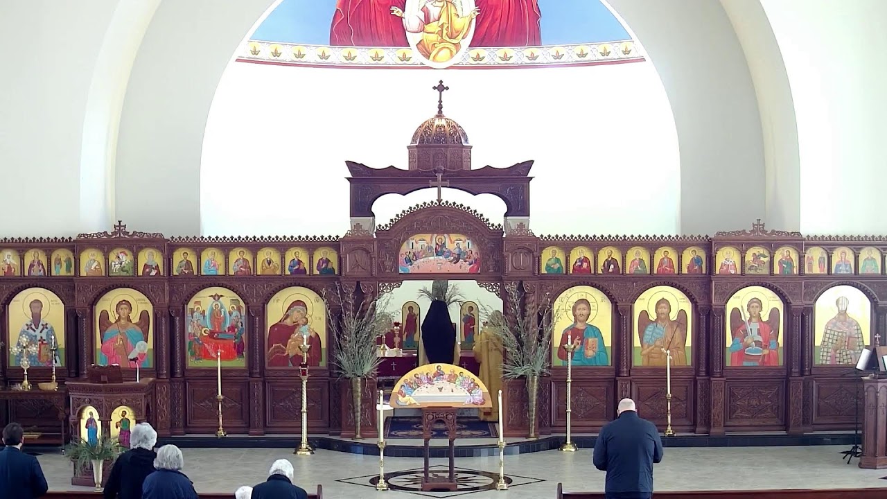 1100am Holy Thursday Vespers Liturgy of St. Basil 03/28/2024 YouTube