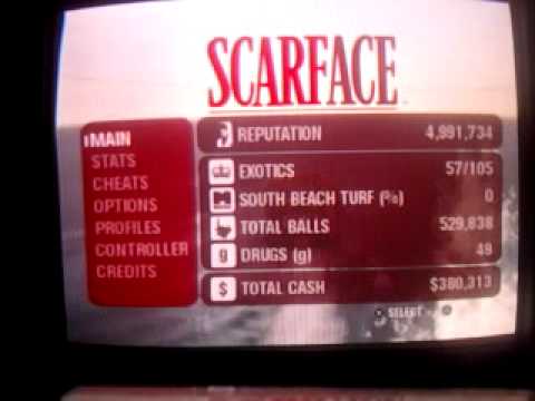 Scarface ps2 invincibilty glitch tutorial