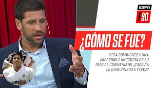 ¿Todo mal? Seba #Domínguez y la imperdible anécdota de su transferencia al #Corinthians