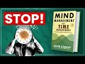 Stop wasting time  mind management not time management book summary in hindi by david kadavy
