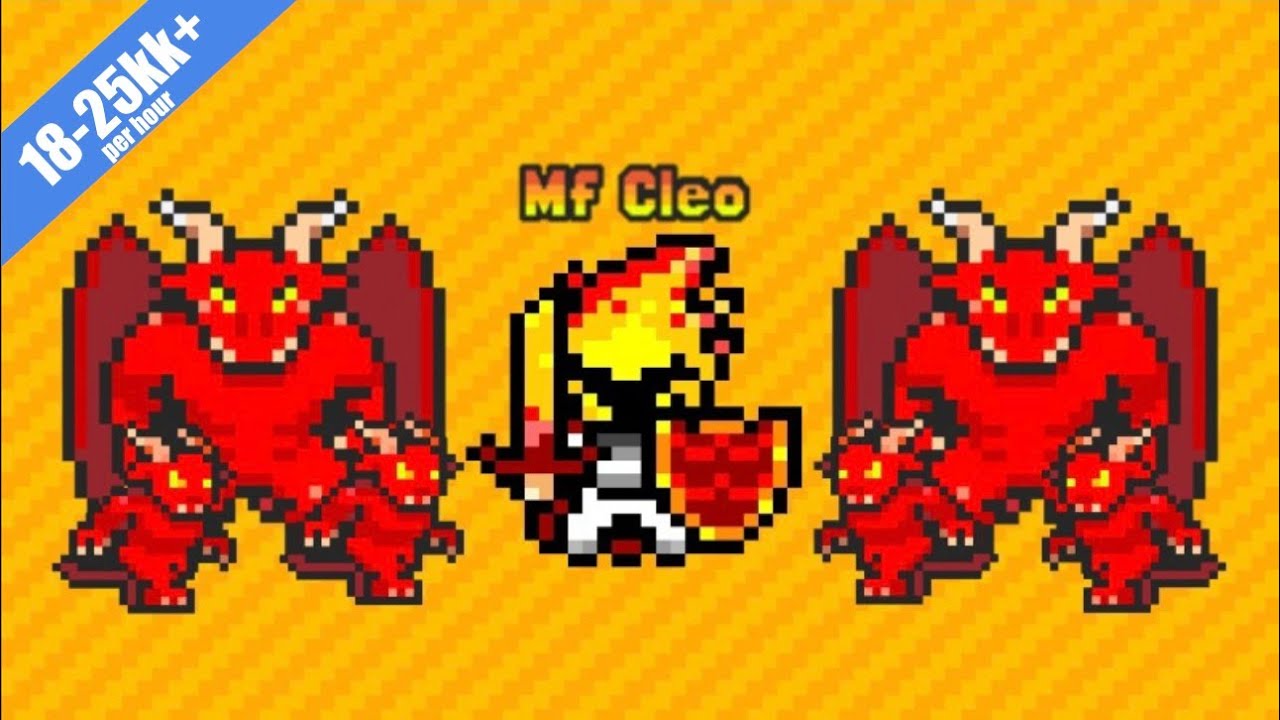 Rucoy Online: 2 Demon Farm Solo/Duo Loop [Level 525+]