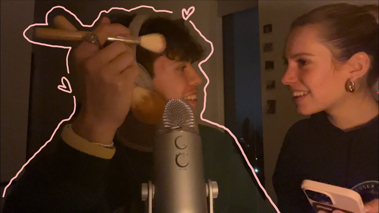 My BOYFRIEND tries asmr 💕