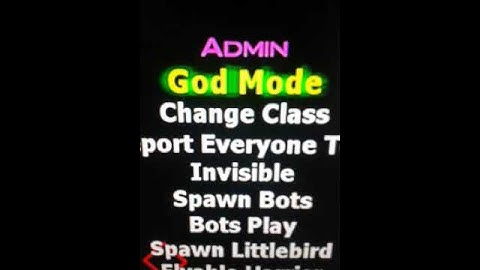 Mod menu ps3 mw2