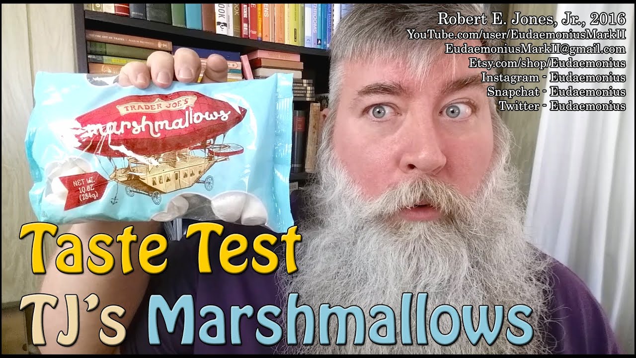 Taste Test TJ'S MARSHMALLOWS Day 17,045 YouTube