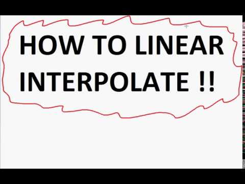 Video: Kun je een nummer interpoleren?