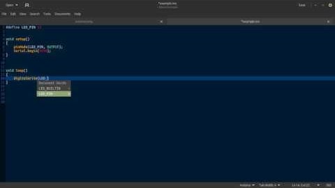 New Arduino IDE by Julio Echeverri @Julio_Coder