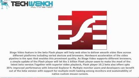 Adobe Flash Player 10.2 Beta Launched
