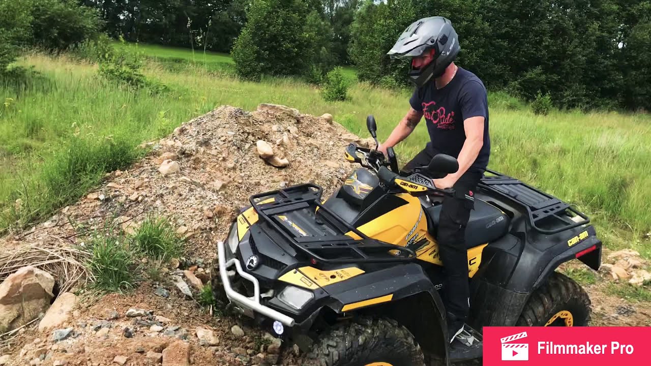 Can am outlander 800 Xxc 4x4 - low gear, atv, quad, čtyřkolka