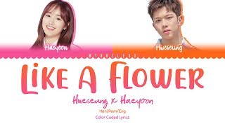 Yoo Hweseung (유회승) & Park Haeyoon (박해윤) - Like A Flower (꽃) Lyrics [Color Coded-Han/Rom/Eng]