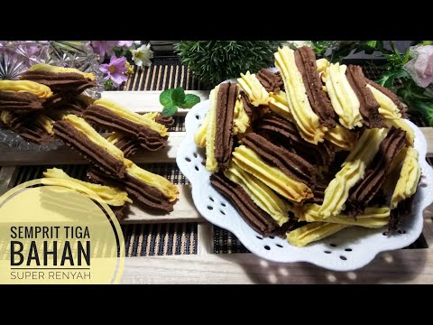 hanya-3-bahan-saja-bisa-membuat-kue-kering-semprit-seenak-ini-dan-super-renyah-|-jajanan-lebaran