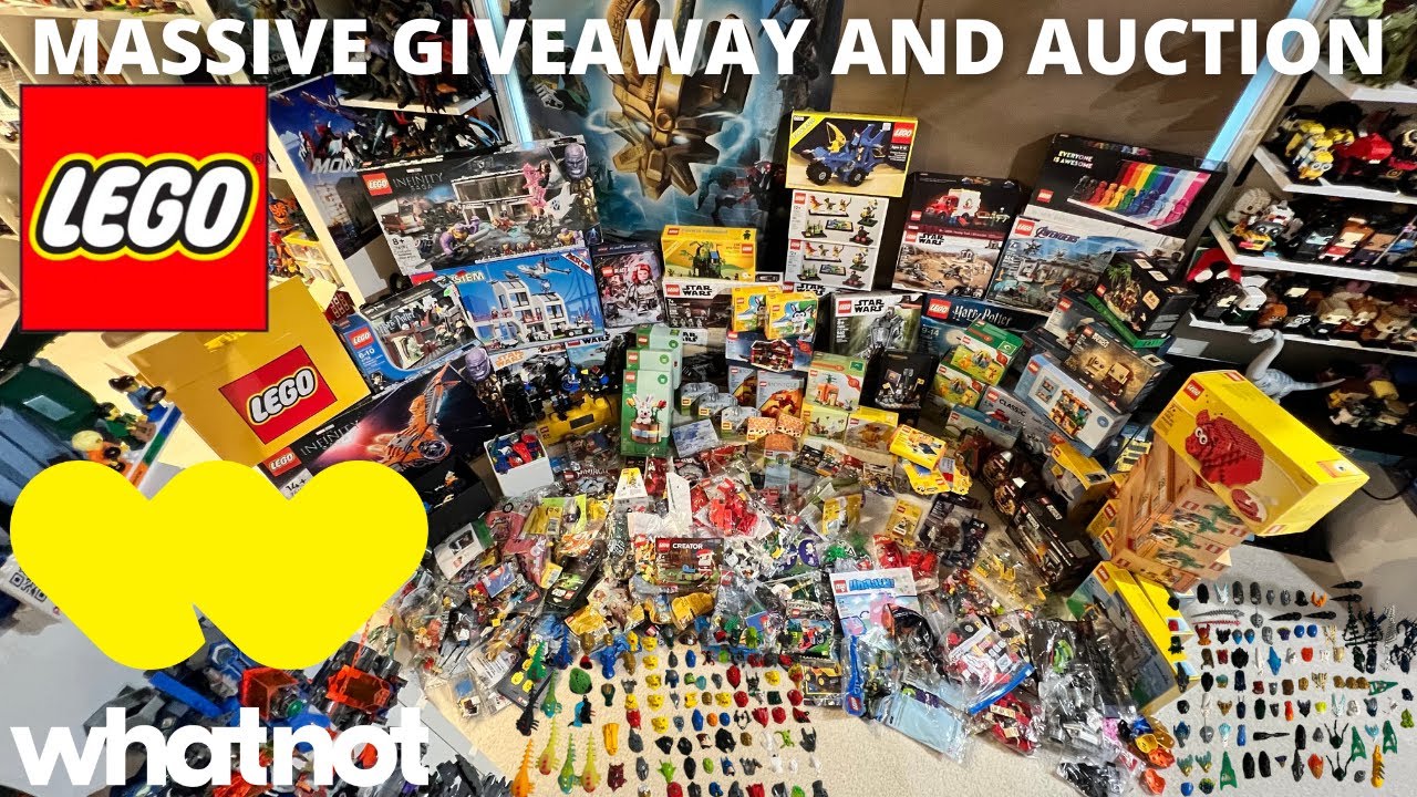 I Am Giving Away $300 Worth of LEGO and Auctioning the Rest THIS WEEKEND!