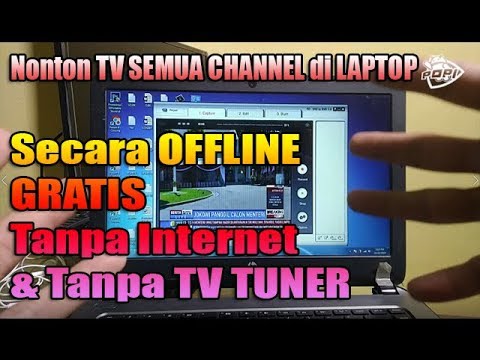 Video: Cara Menyalakan TV Di Laptop