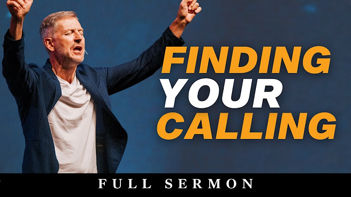 Ever Wonder What You’re Created to Do? | John Bevere |