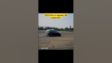 i20 regular vs i20 n line suspension test #i20 #hyundai
