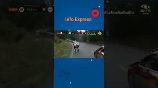 🥵 Javier Romo y su impactante caída en la etapa 15 de la Vuelta a España 2025
