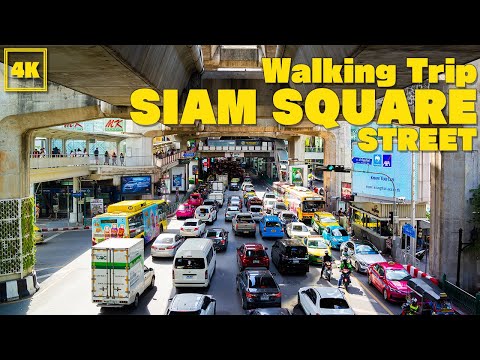 SIAM SQUARE STREET / Walking Trip! BANGKOK