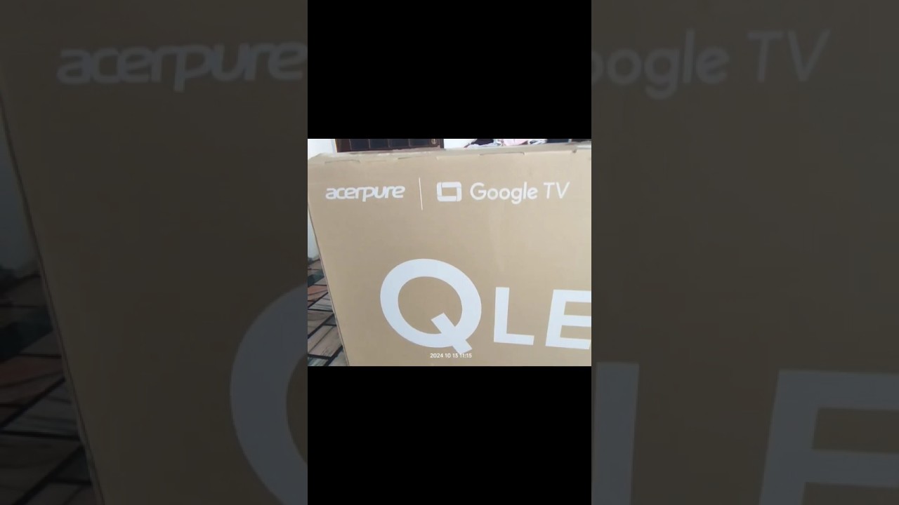 Acerpure 55" QLed tv unboxing & Installation😍🤘