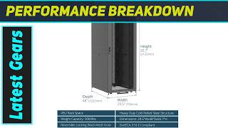 Tecmojo 45U Server Rack: Massive Storage, Effortless Setup!