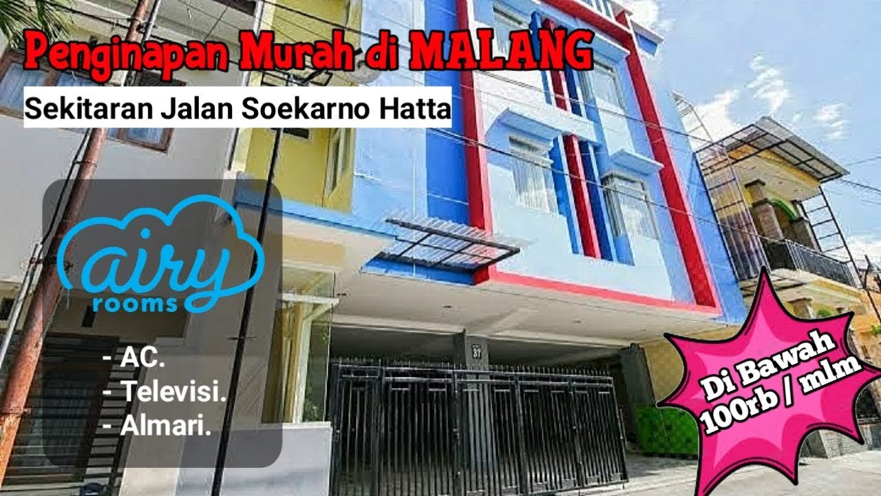 Penginapan Murah Di Malang 90 Ribuan Malam Youtube