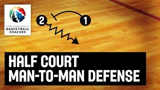 Half Court Man-To-Man Defense - Jill Schneider - Basketball Fundamentals