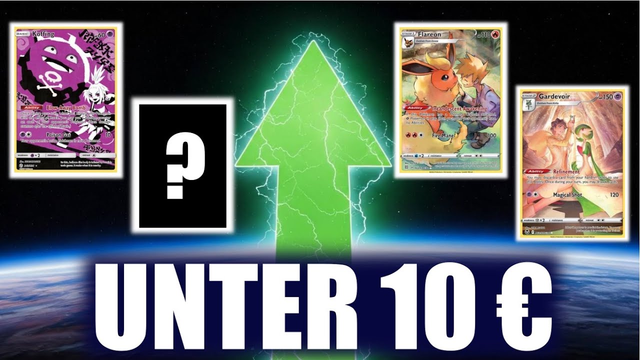 Die BESTEN Pokemonkarten UNTER 10€!