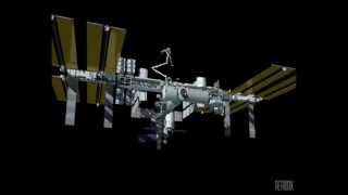 International Space Station Assembly CGI