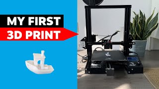 How to use a Creality Ender 3 Pro printer- First print, Cura & Thingiverse screenshot 3