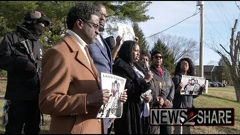 Emmett Till cousin Priscilla Sterling speaks outsi...