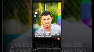 ¿Vuelve Juan Carlos Florián a ser Ministro de la Igualdad?