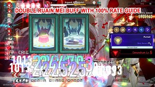 Double Ruain Mei Buff with 100% Rate Guide - HSR Gold and Gears Conundrum So Easy Now