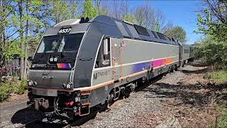 Railfanning NJ Transit and C&D at Hackettstown, NJ | Ft. MNCR 4909