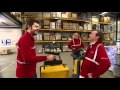 Klusjesmannen werken in het magazijn van Office Depot (SR 2010)