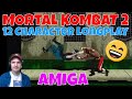 Mortal Kombat 2 Amiga 12 Character Longplay With Funny Moments And Outtakes 