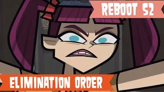 || Total Drama Reboot S2 || Elimination Order ❌