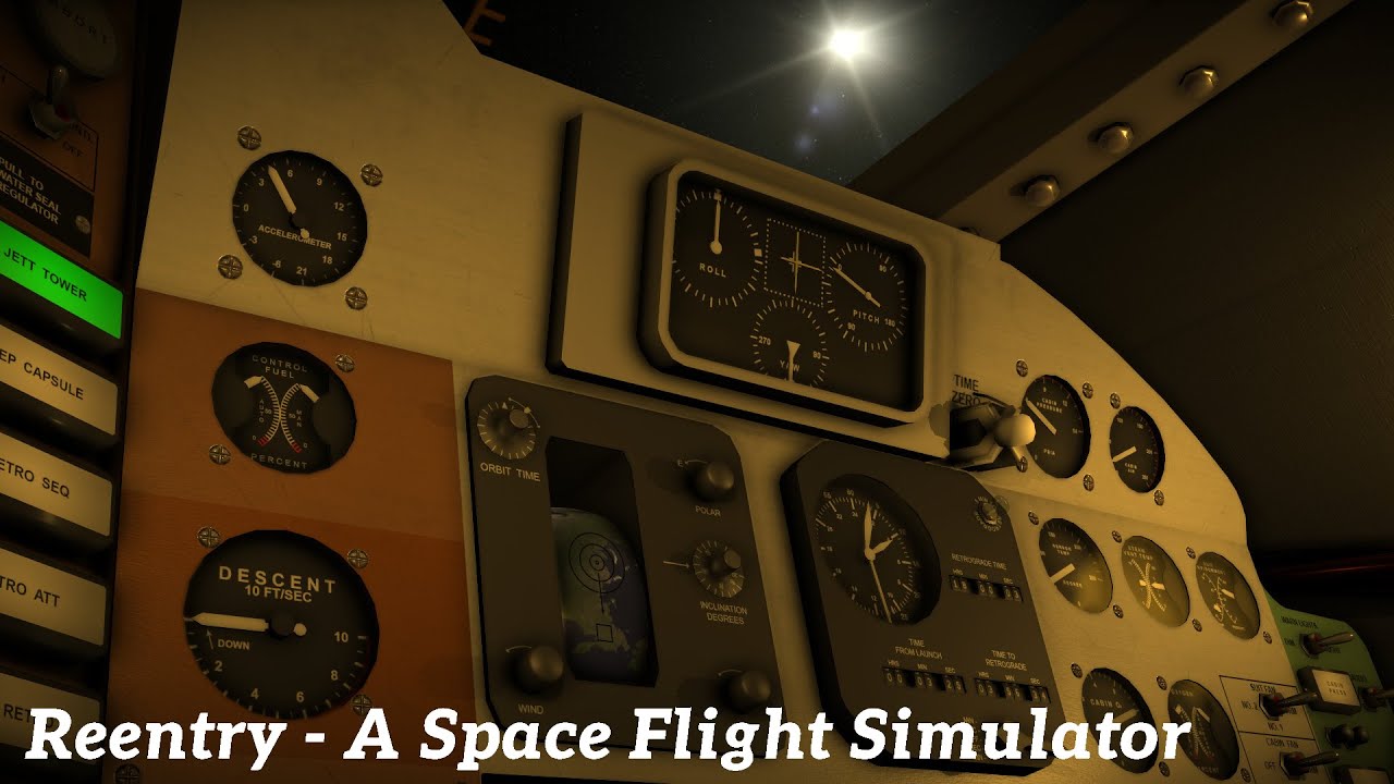 Reentry - A Space Flight Simulator ▶ Меркурий | Компания "Выживание на Орбите" ч.1