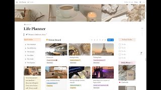 ✨ My Life Planner Tour | Notion Template Walkthrough ✨