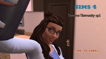 Time to enroll - Sims 4 Discover University LP ep.1