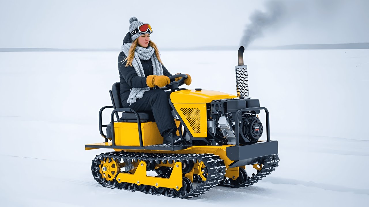 15 невероятных мини-снегоходов для зимних приключений