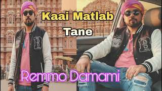Kaai Matlab Tane Remmo Damami Marwadi Rap Song 2025 Prod.by Vino Ramaldo