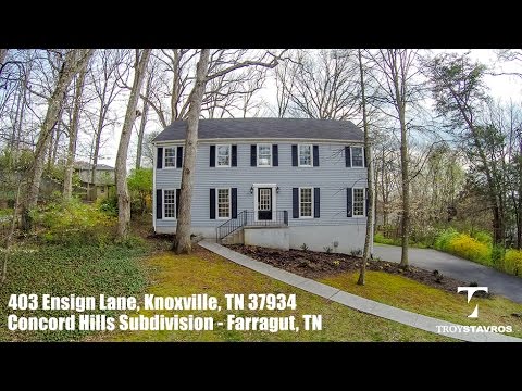 403 Ensign Lane, Knoxville, TN home video tour