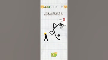 Draw 2 save daily challenge may 5 level 1 #shorts #draw2savegame #gameplay #basketball