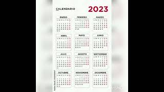 Calendarios 2023