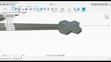 Designing Drone in 3d Fusion 360 tutorial part 1.